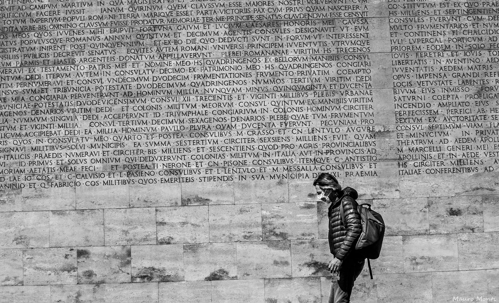 Res Gestae Divi Augusti - Ara Pacis - Foto Mauro Monti